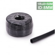 Tansky - Black ID:8MM Silicone Vacuum Hose Pipe High Performance Tubing-50M EP-VS-8-1R